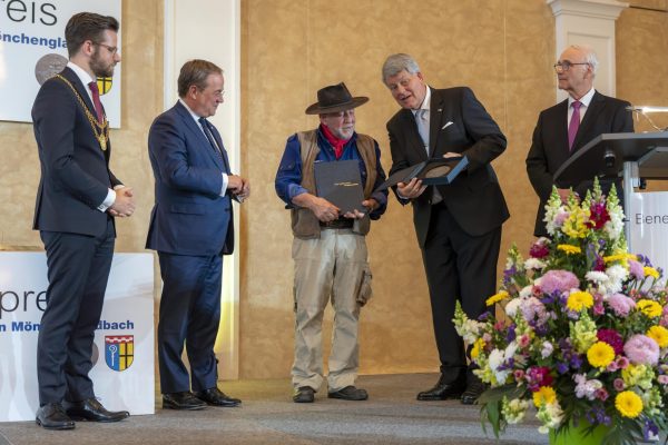 Verleihung des „Benediktpreis von Mönchengladbach“ an Gunter Demnig